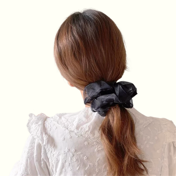 yosmo-grote-scrunchie-zwart